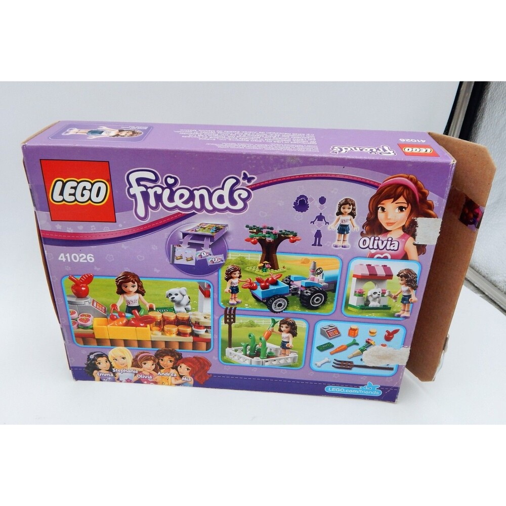 Lego Friends 41026 Sunshine Harvest INCOMPLETE SET Instruction Book MiniFigure - Picture 2 of 6